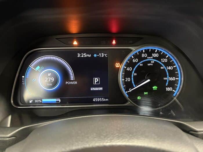 Nissan LEAF SV PLUS BLUETOOTH GPS CAMÉRA 360 BAS KILOMÉTRAGE – Image 15