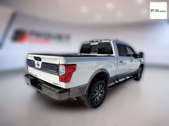 Nissan Titan XD Platine Réserve diesel CREW CAB 4x4 BLUETOOTH CUIR – Image 3