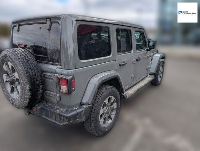 Jeep Wrangler 4 portes Sahara 4 portes 4x4 BLUETOOTH CAMÉRA GPS BAS KILO - Image 10