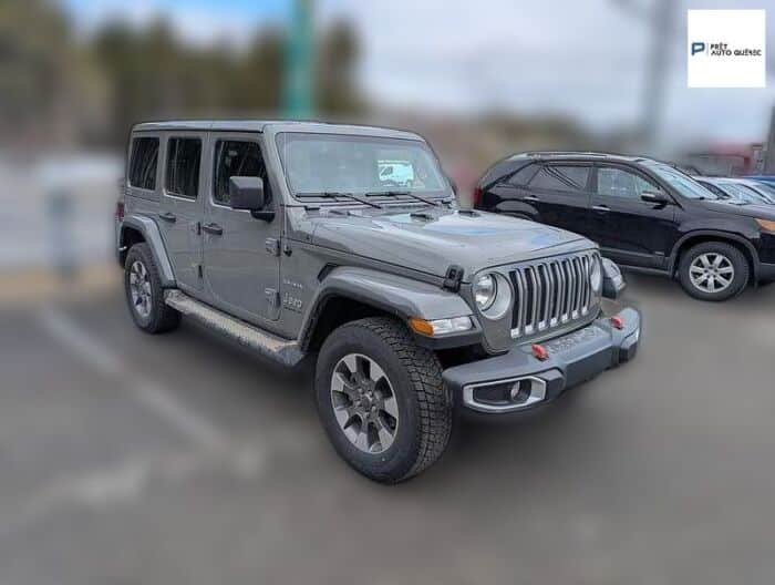 Jeep Wrangler 4 portes Sahara 4 portes 4x4 BLUETOOTH CAMÉRA GPS BAS KILO - Image 6