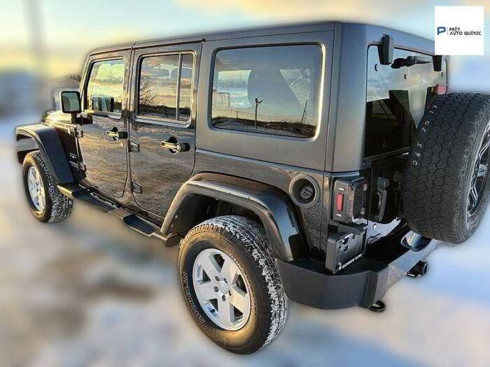 Jeep Wrangler Unlimited Modèle Sahara 4 portes traction intégrale - Image 8