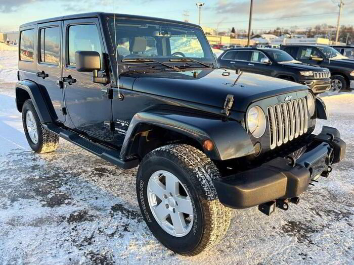 Jeep Wrangler Unlimited Modèle Sahara 4 portes traction intégrale - Image 4