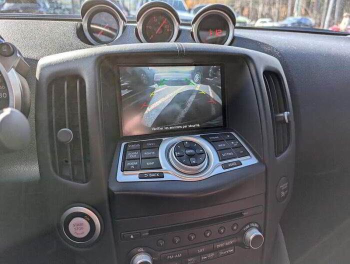 Nissan 370Z Roadster Tourisme sport toit bordeaux BLUETOOTH – Image 19