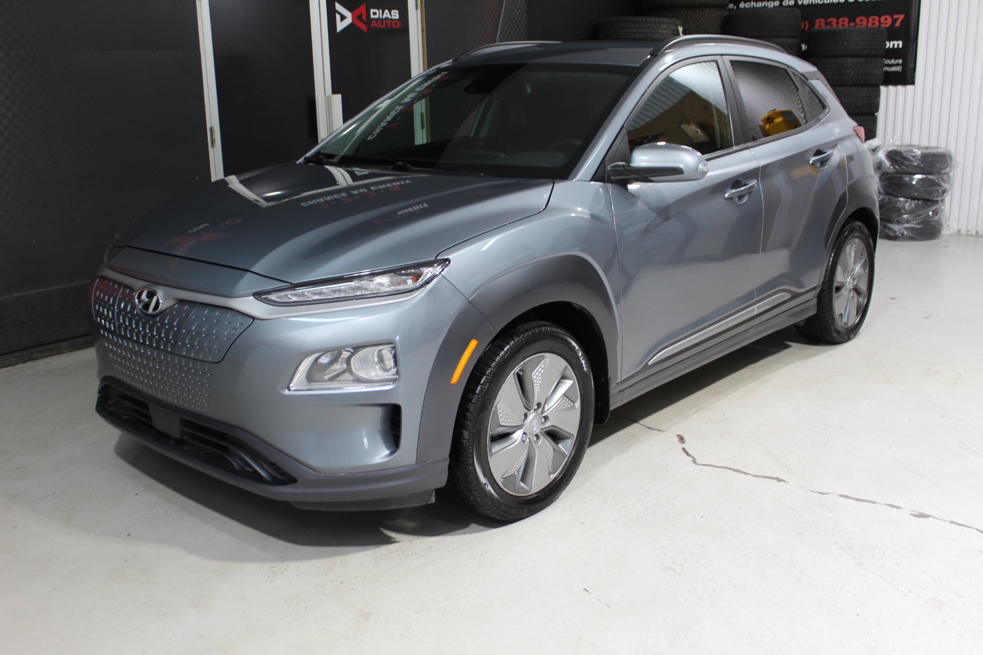 2021 Hyundai Kona EV ELECTRIC PREFERRED TA BLUETOOTH CARPLAY CAMÉRA SIÈGES & VOLANT CHAUFFANT – Image 3