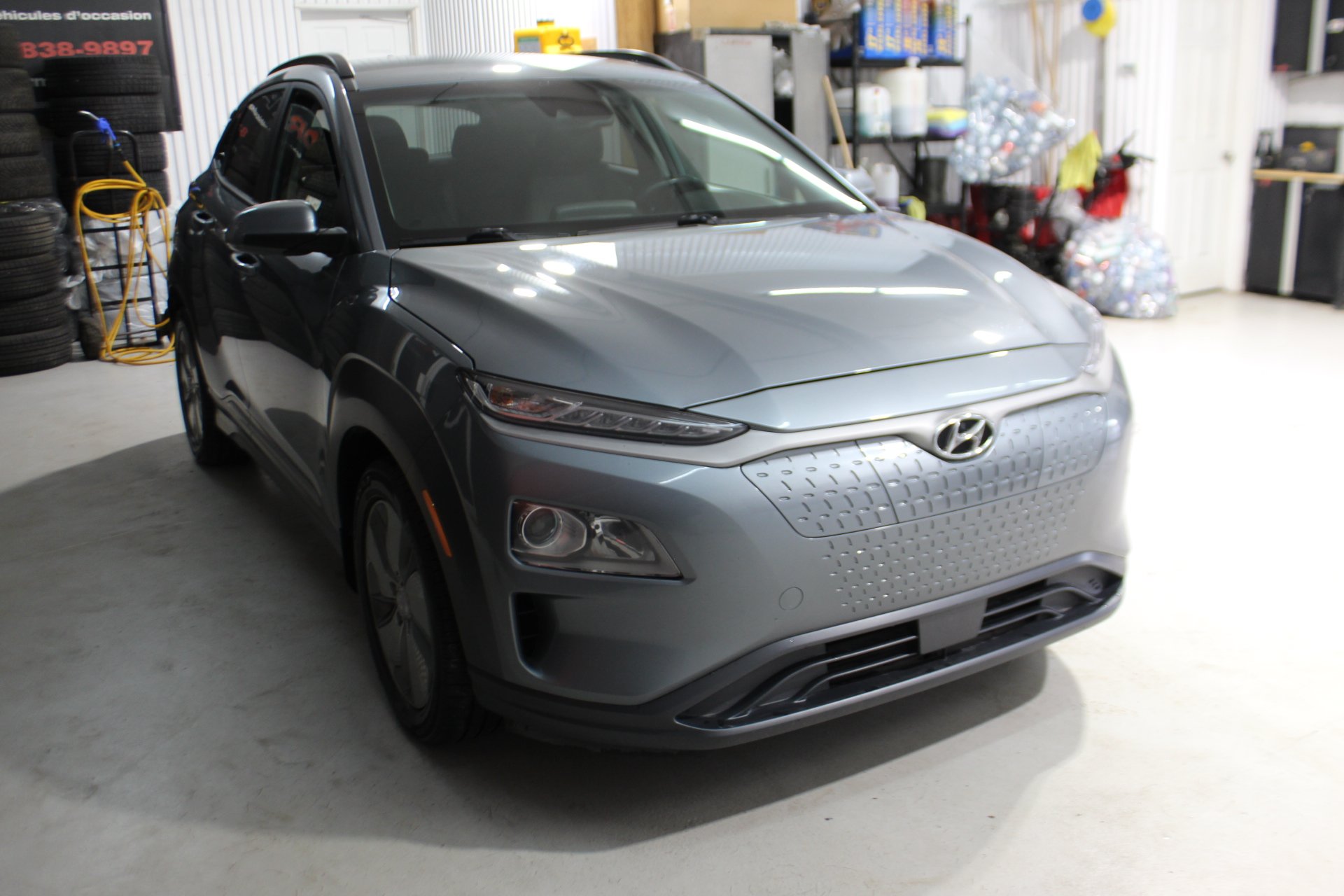 2021 Hyundai Kona EV ELECTRIC PREFERRED TA BLUETOOTH CARPLAY CAMÉRA SIÈGES & VOLANT CHAUFFANT – Image 5
