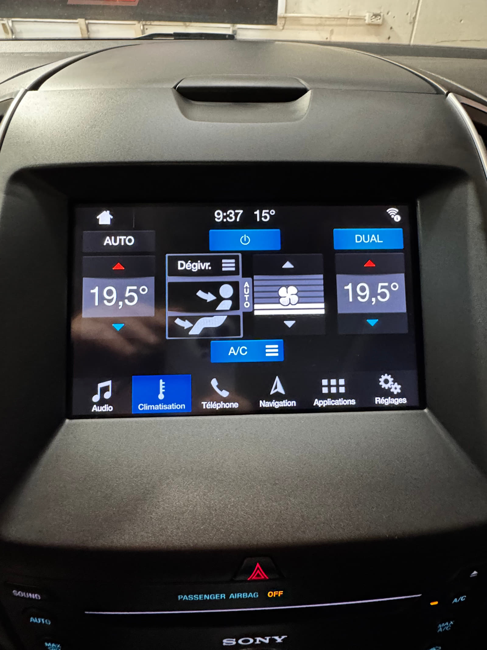 2017 Ford Edge Sport AWD CUIR/SUÈDE JANTE 21" – Image 14