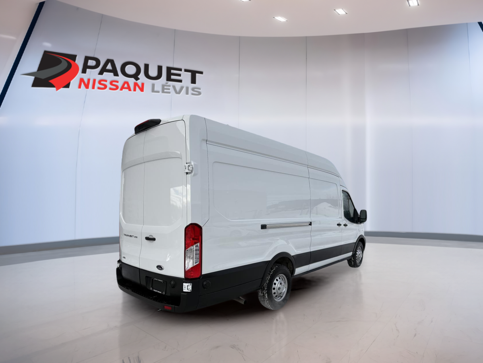 Ford Transit Cargo Van T-250 EL AWD toit sur?lev? 148 po PNBV de 9 070 lb BLUETOOTH SI?GES EN VINYLE CAM?RA 2024 – Image 2