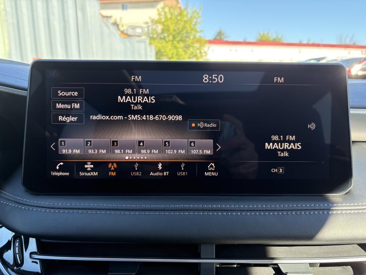 Infiniti QX60 2025 LUXE TI BLUETOOTH CAMÉRAS 360 CUIR GPS TOIT BAS KILOMÉTRAGE – Image 24