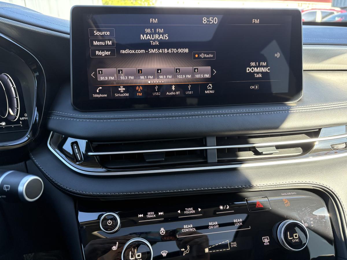 Infiniti QX60 2025 LUXE TI BLUETOOTH CAMÉRAS 360 CUIR GPS TOIT BAS KILOMÉTRAGE – Image 28