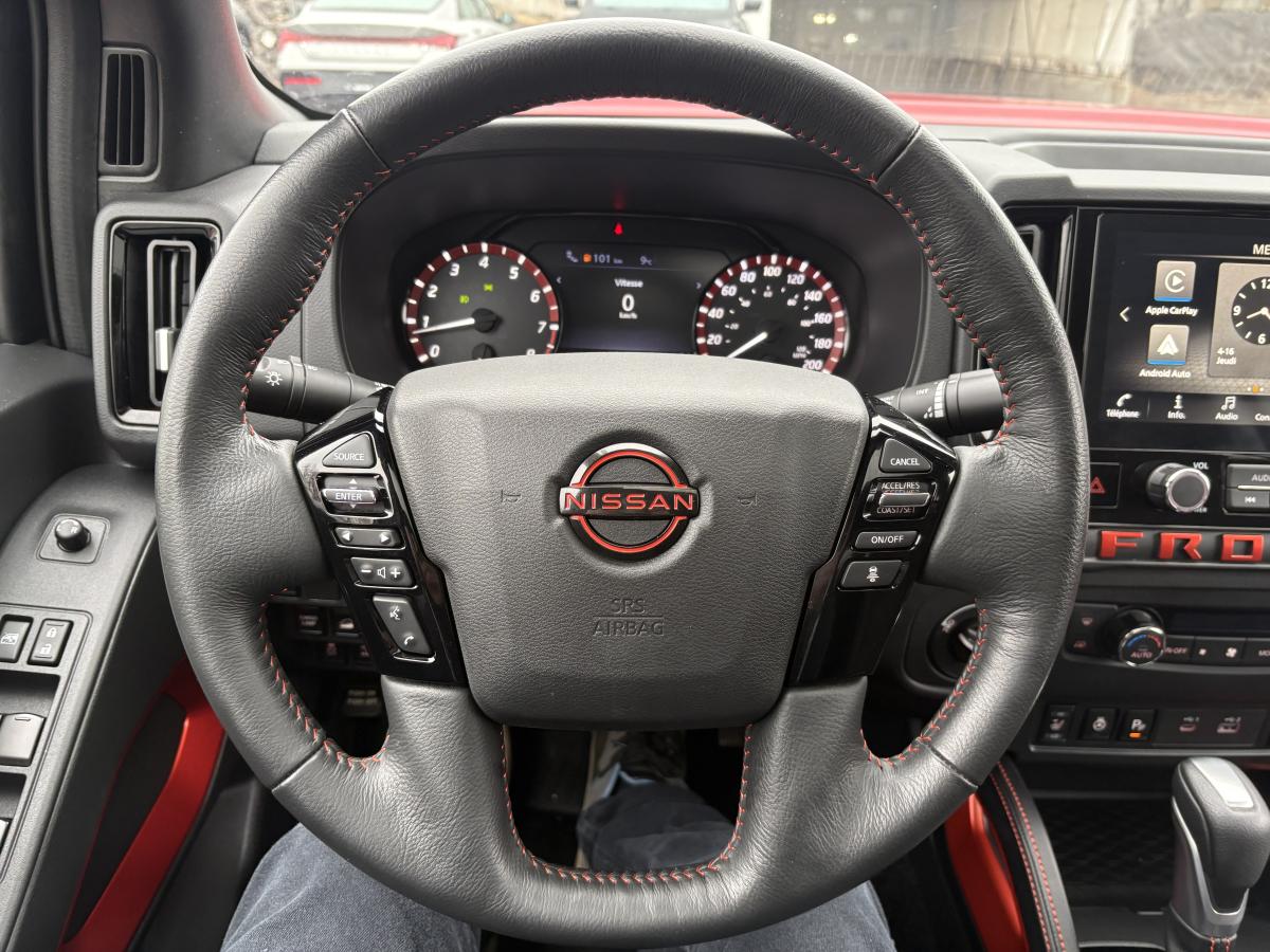 Nissan Frontier 2025 PRO-4X CREW CAB 4x4 BLUETOOTH CAMÉRAS 360 TOIT SIÈGES AVANT ET VOLANT CHAUFFANT BAS KILOMÉTRAGE – Image 21