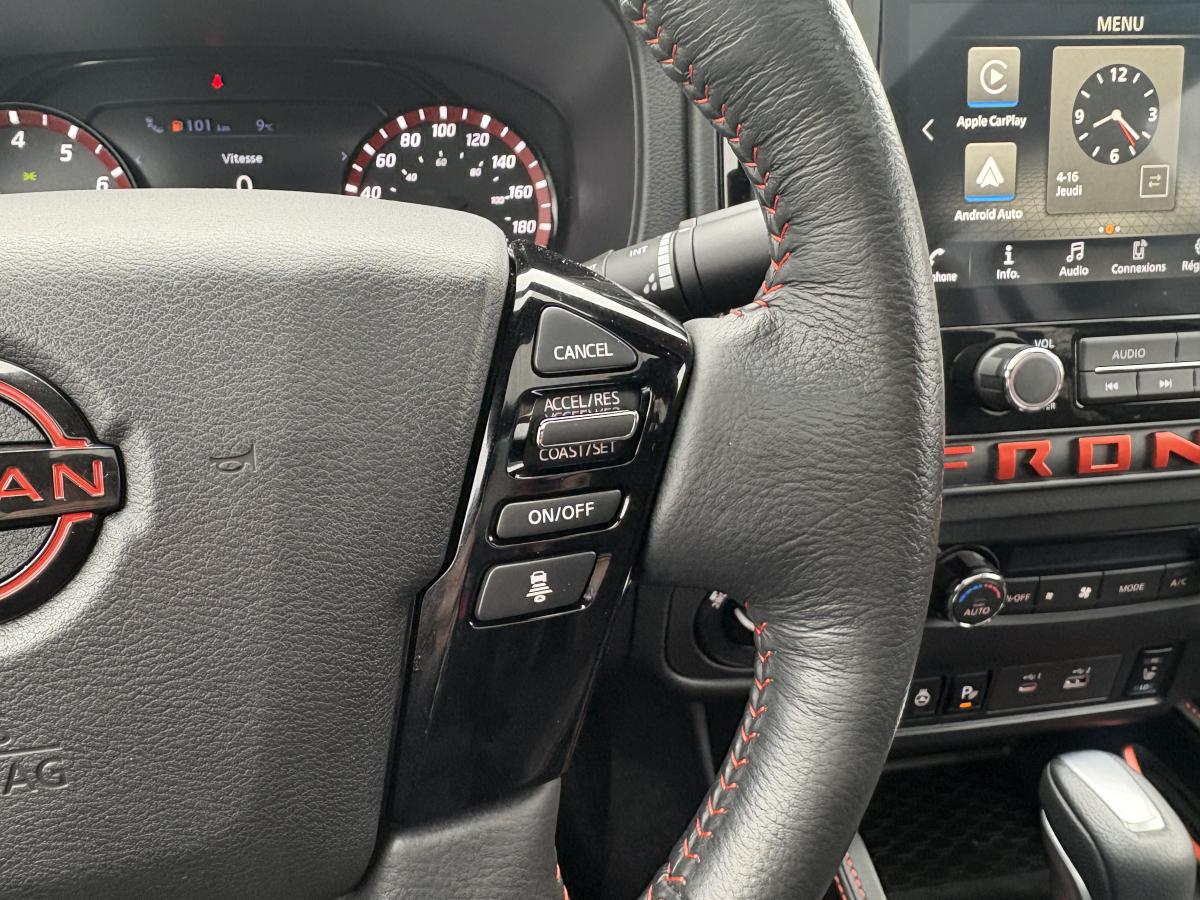 Nissan Frontier 2025 PRO-4X CREW CAB 4x4 BLUETOOTH CAMÉRAS 360 TOIT SIÈGES AVANT ET VOLANT CHAUFFANT BAS KILOMÉTRAGE – Image 23