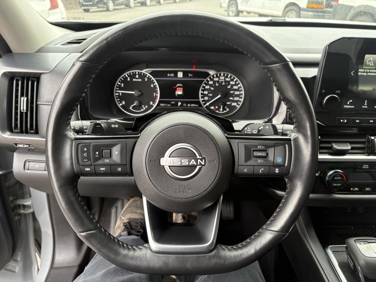Nissan Pathfinder 2023 SL 4RM BLUETOOTH CUIR TOIT CAMÉRAS 360 GPS SIÈGES ET VOLANT CHAUFFANT 8 PASSAGERS – Image 23