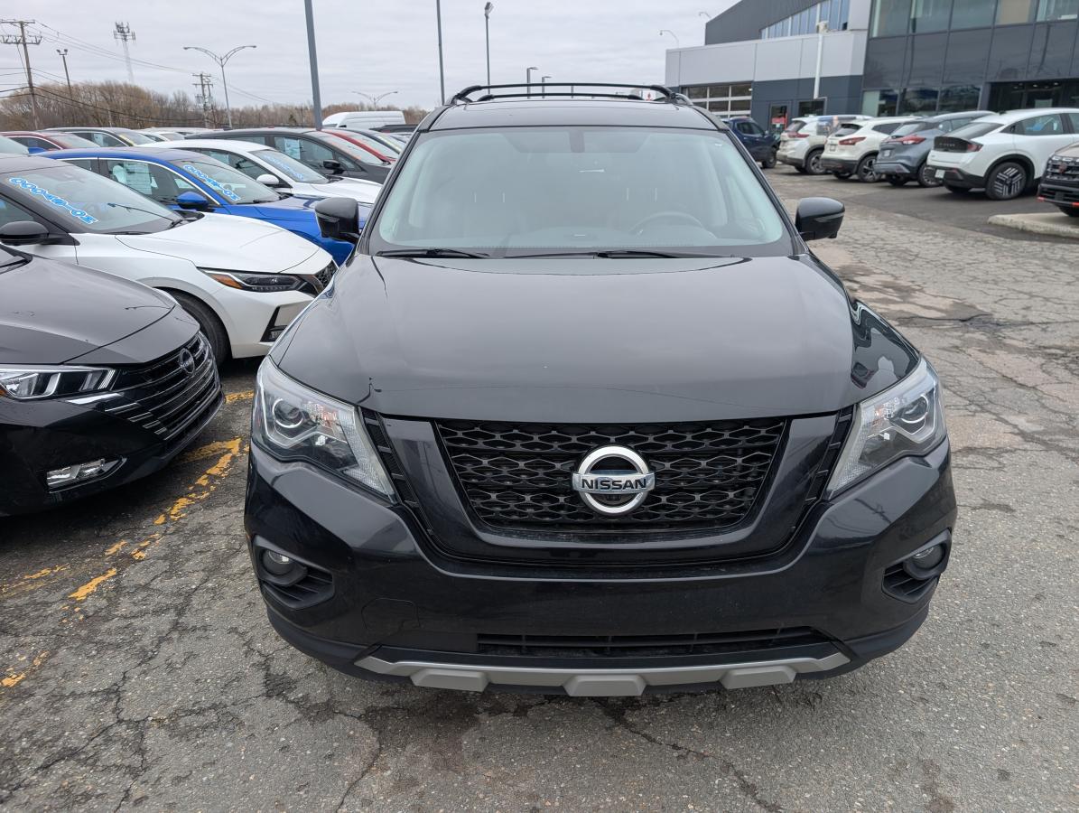 Nissan Pathfinder 2020 SL ROCK CREEK 4x4 BLUETOOTH CUIR TOIT GPS CAMÉRAS 360 7 PASSAGERS BAS KILOMÉTRAGE – Image 3