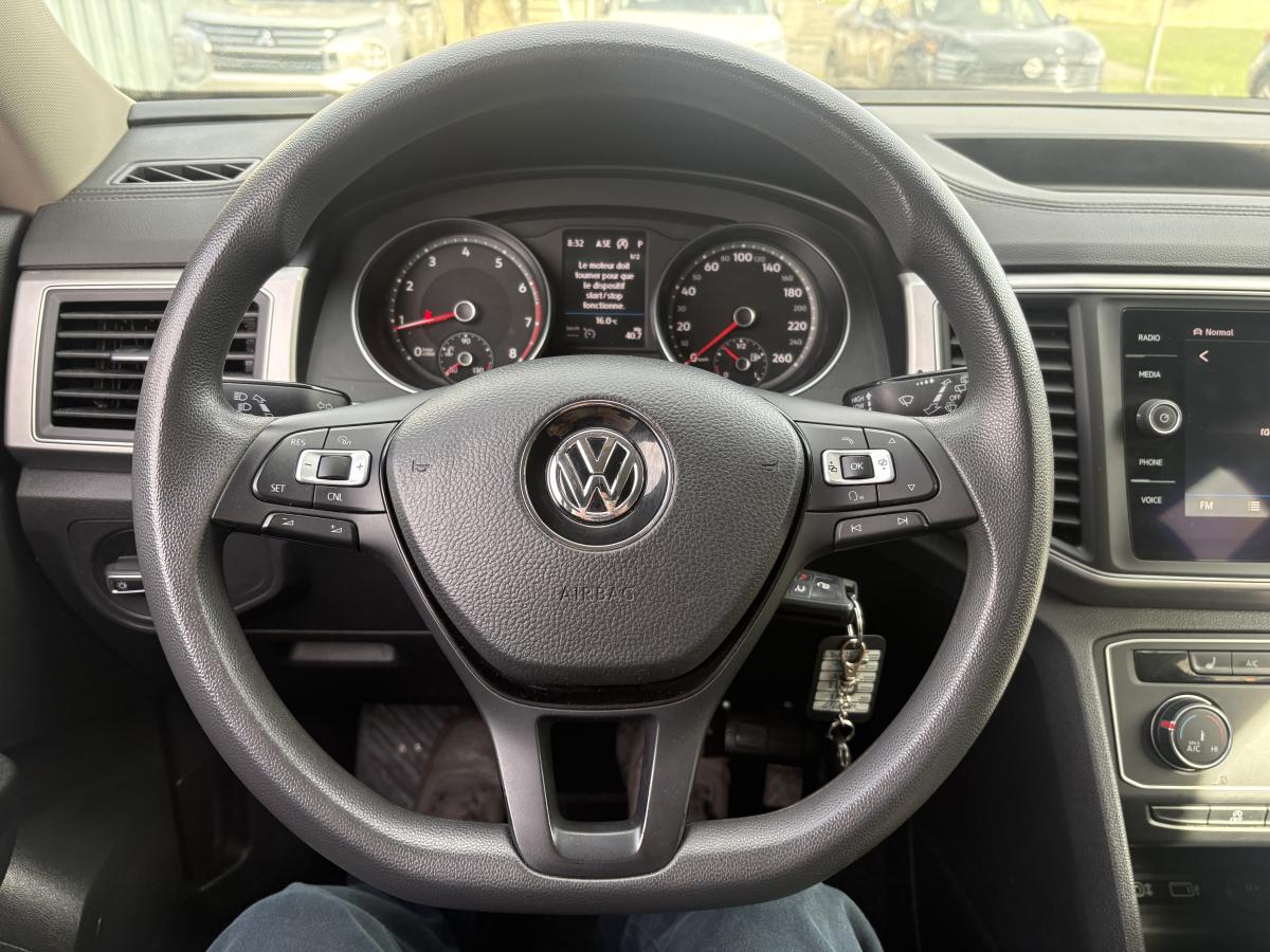 Volkswagen Atlas 2018 Trendline AWD 3.6 BLUETOOTH CAMÉRA SIÈGES CHAUFFANT AVANT – Image 22