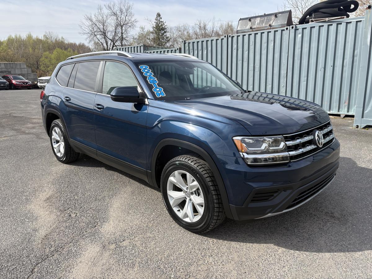 Volkswagen Atlas 2018 Trendline AWD 3.6 BLUETOOTH CAMÉRA SIÈGES CHAUFFANT AVANT – Image 3