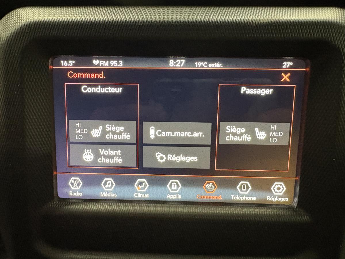 Jeep Wrangler 2020 Sport S 4x4 BLUETOOTH CAMÉRA SIÈGES AVANT ET VOLANT CHAUFFANT BAS KILOMÉTRAGE – Image 31