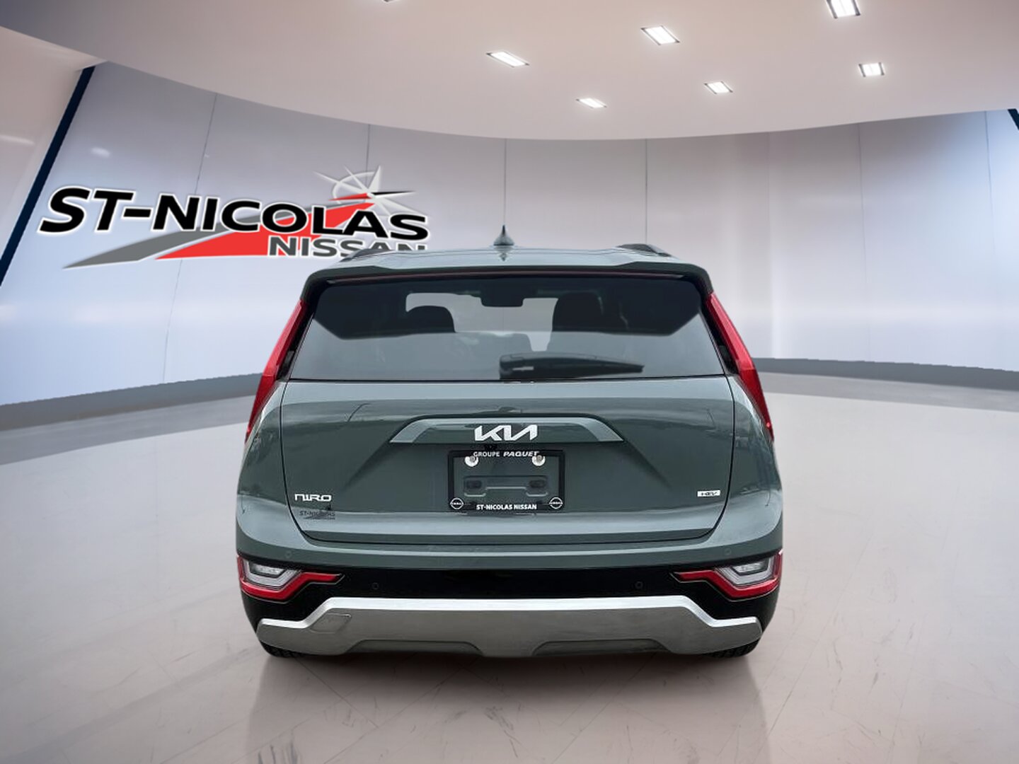Kia Niro HEV 2025 SX Vert paysage urbain/Noir Aurora nacré TA – Image 4