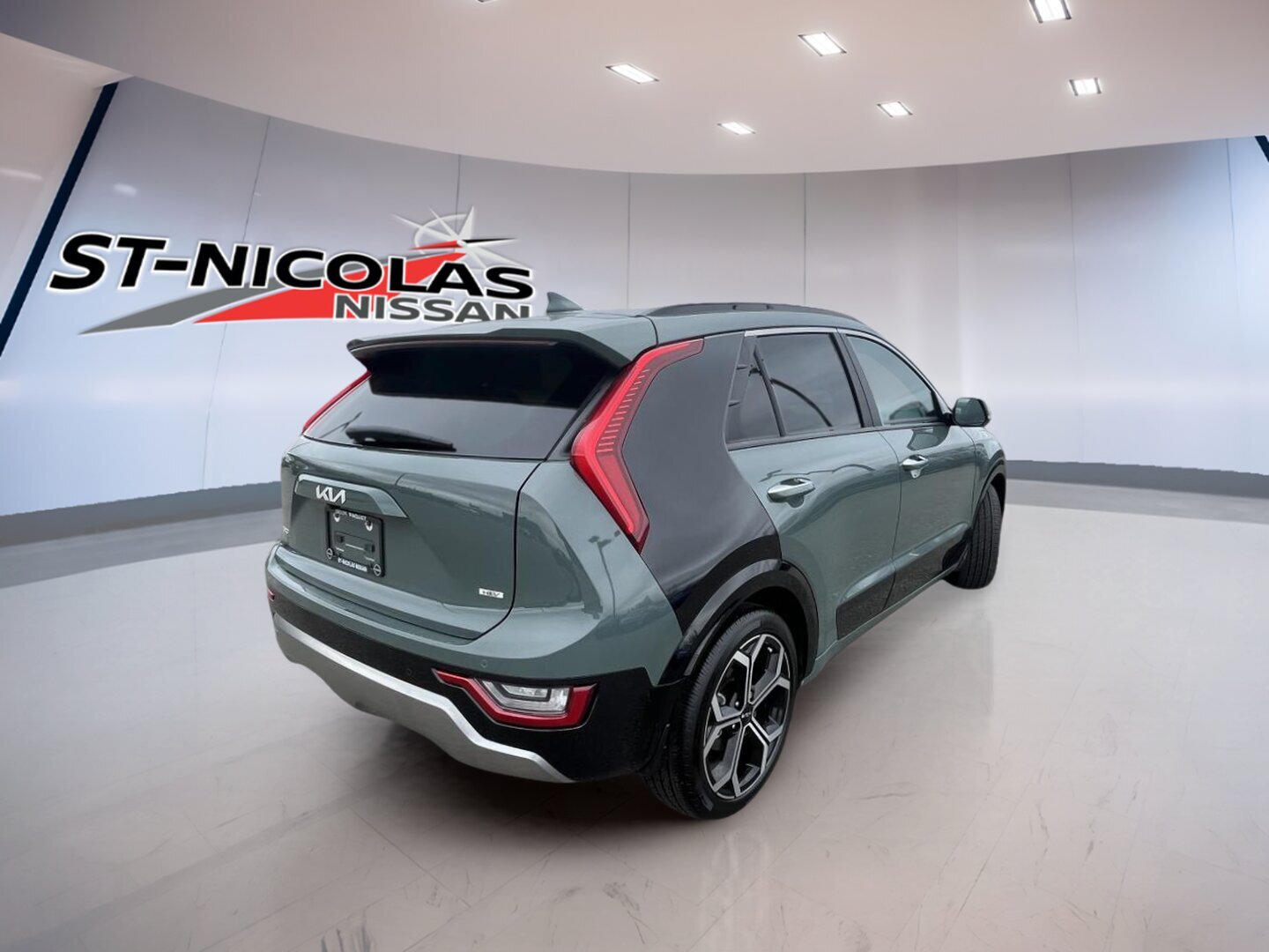 Kia Niro HEV 2025 SX Vert paysage urbain/Noir Aurora nacré TA – Image 5