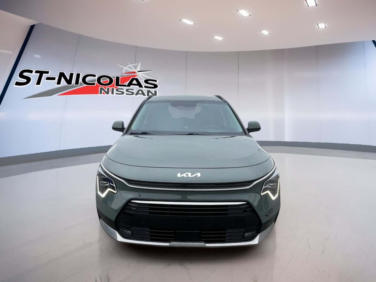 Kia Niro HEV 2025 SX Vert paysage urbain/Noir Aurora nacré TA – Image 7