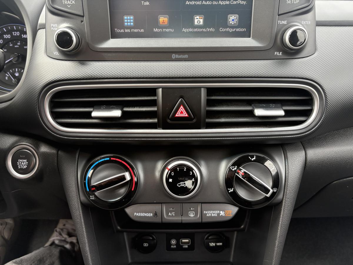 Hyundai Kona 2021 Preferred TA BLUETOOTH CAMÉRA BAS KILOMÉTRAGE SIÈGES CHAUFFANT AVANT – Image 18