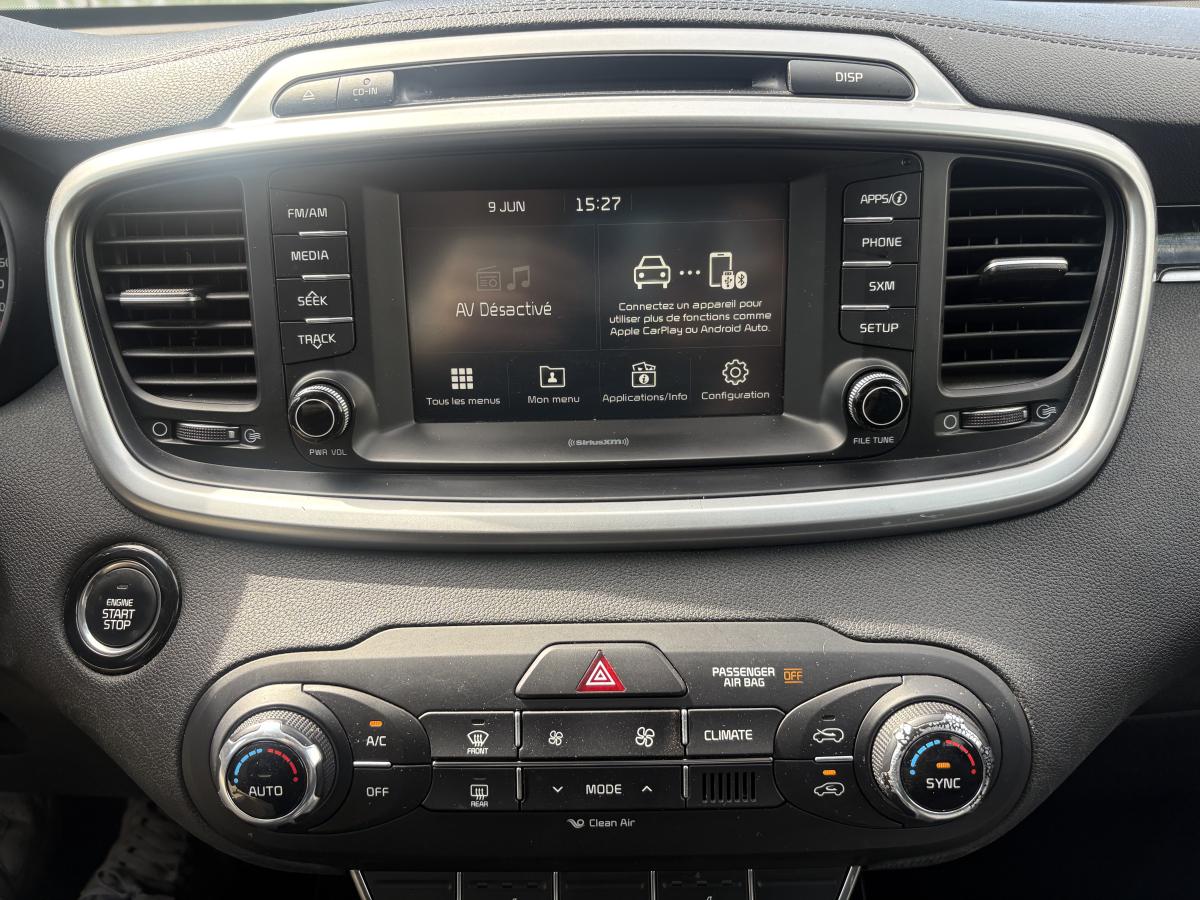 Kia Sorento 2017 LX TurboTI BLUETOOTH CAMÉRA SIÈGES CHAUFFANT BAS KILOMÉTRAGE – Image 18