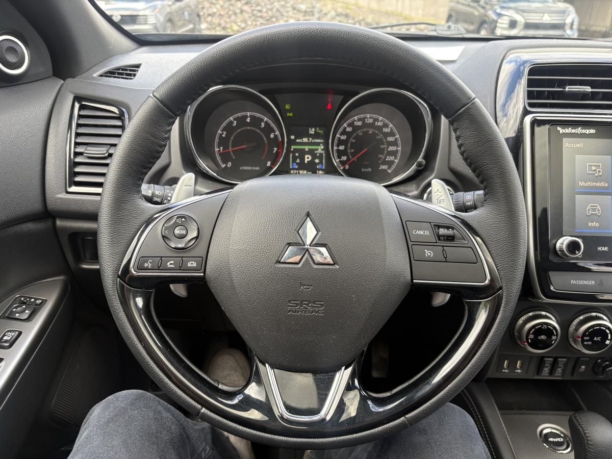 Mitsubishi RVR 2024 GT AWC BLUETOOTH CAMÉRA CUIR SIÈGES AVANT ET VOLANT CHAUFFANT BAS KILOMÉTRAGE – Image 22