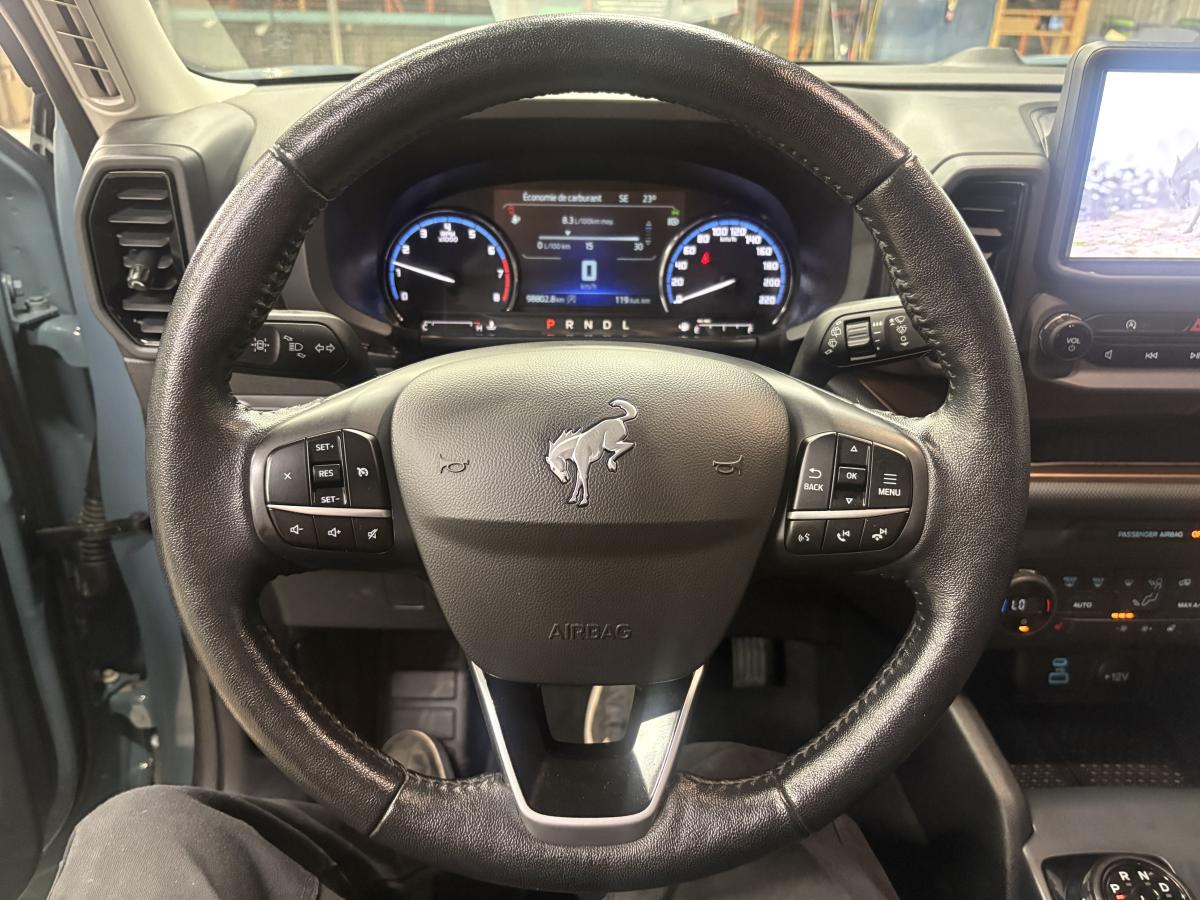 Ford Bronco Sport 2021 Outer Banks 4x4 BLUETOOTH CUIR CAMÉRA SIÈGES AVANT ET VOLANT CHAUFFANT – Image 22