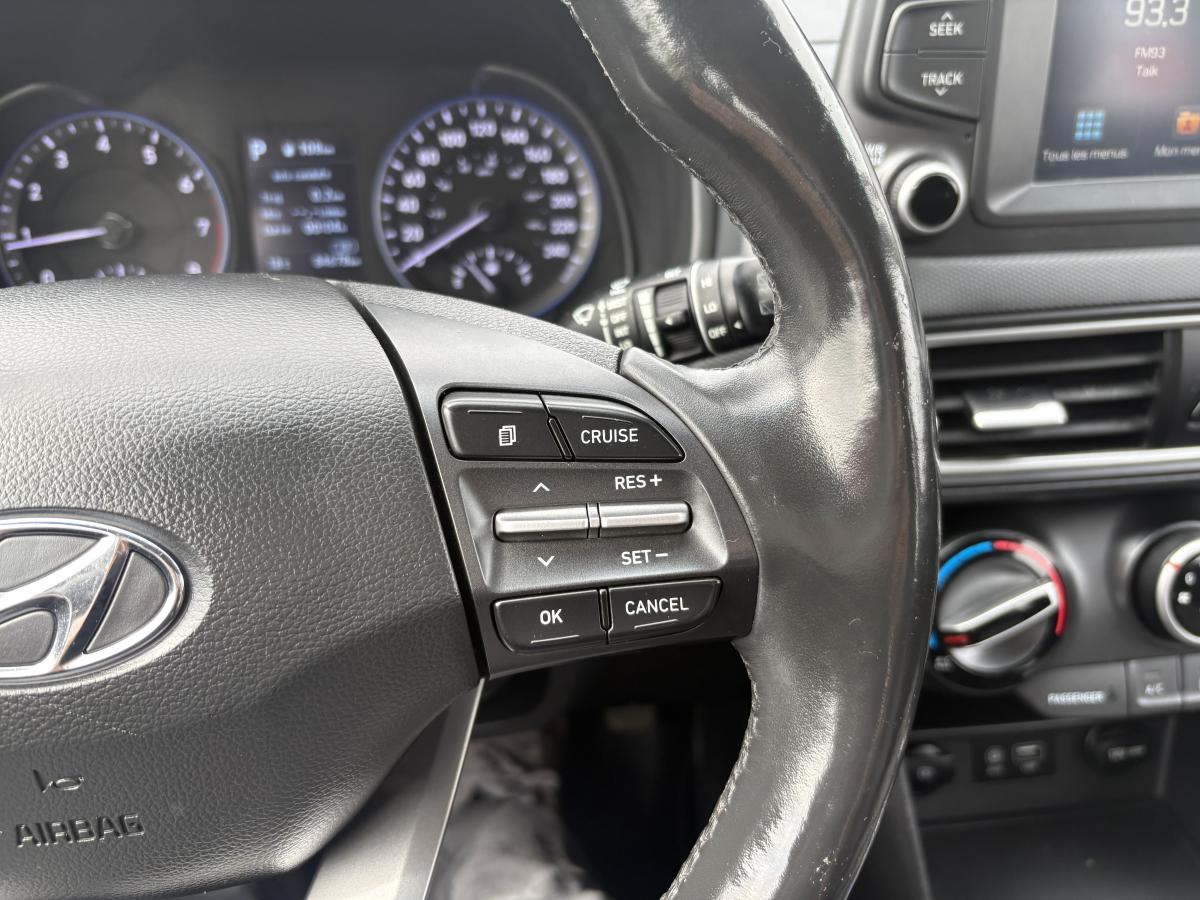 Hyundai Kona 2021 Preferred TA BLUETOOTH CAMÉRA BAS KILOMÉTRAGE SIÈGES CHAUFFANT AVANT – Image 24