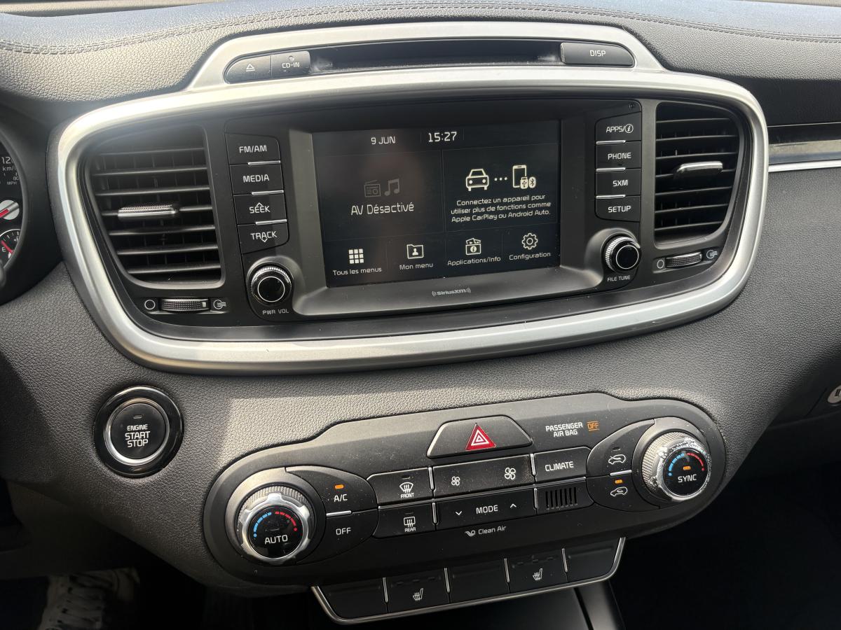 Kia Sorento 2017 LX TurboTI BLUETOOTH CAMÉRA SIÈGES CHAUFFANT BAS KILOMÉTRAGE – Image 26