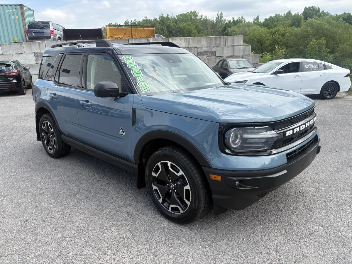 Ford Bronco Sport 2021 Outer Banks 4x4 BLUETOOTH CUIR CAMÉRA SIÈGES AVANT ET VOLANT CHAUFFANT – Image 3