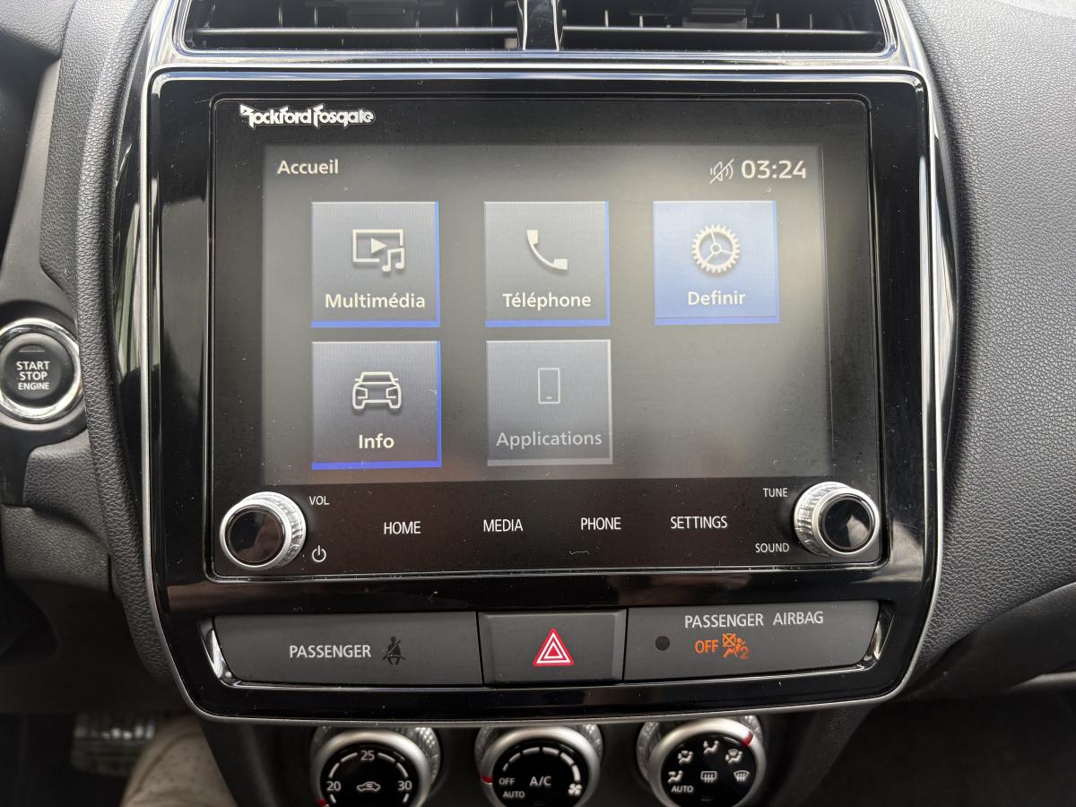 Mitsubishi RVR 2024 GT AWC BLUETOOTH CAMÉRA CUIR SIÈGES AVANT ET VOLANT CHAUFFANT BAS KILOMÉTRAGE – Image 34