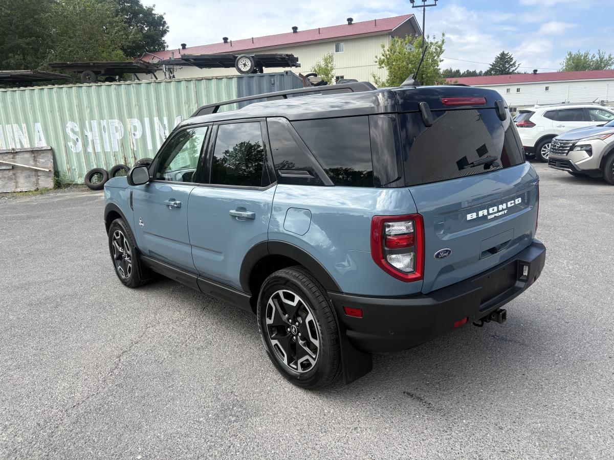 Ford Bronco Sport 2021 Outer Banks 4x4 BLUETOOTH CUIR CAMÉRA SIÈGES AVANT ET VOLANT CHAUFFANT – Image 4
