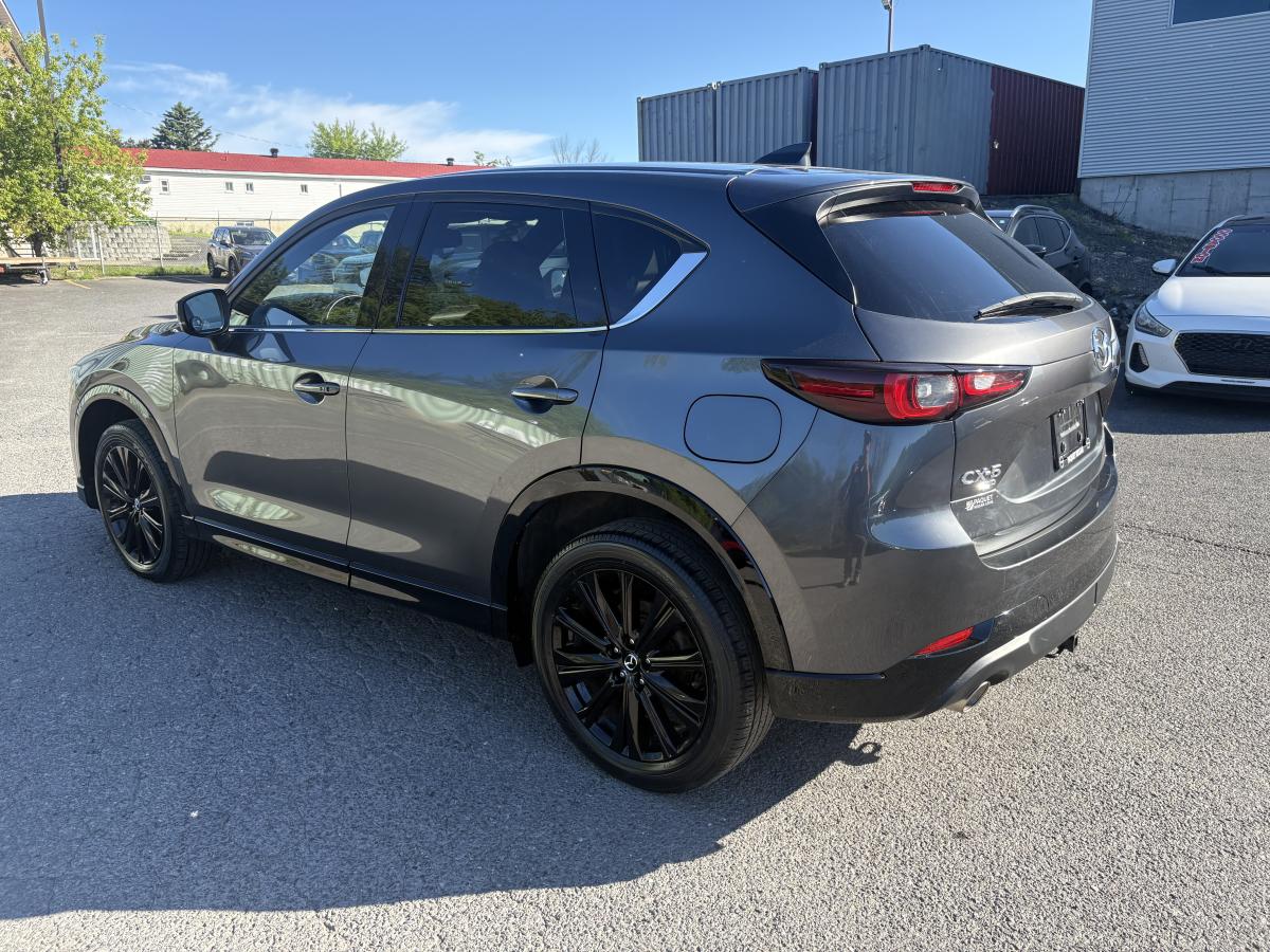 Mazda CX-5 2023 Sport DESIGN 2.5 turbo TI BLUETOOTH CUIR GPS TOIT SIÈGES AVANT ET VOLANT CHAUFFANT – Image 4
